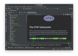 CLion showing imported PHP sources